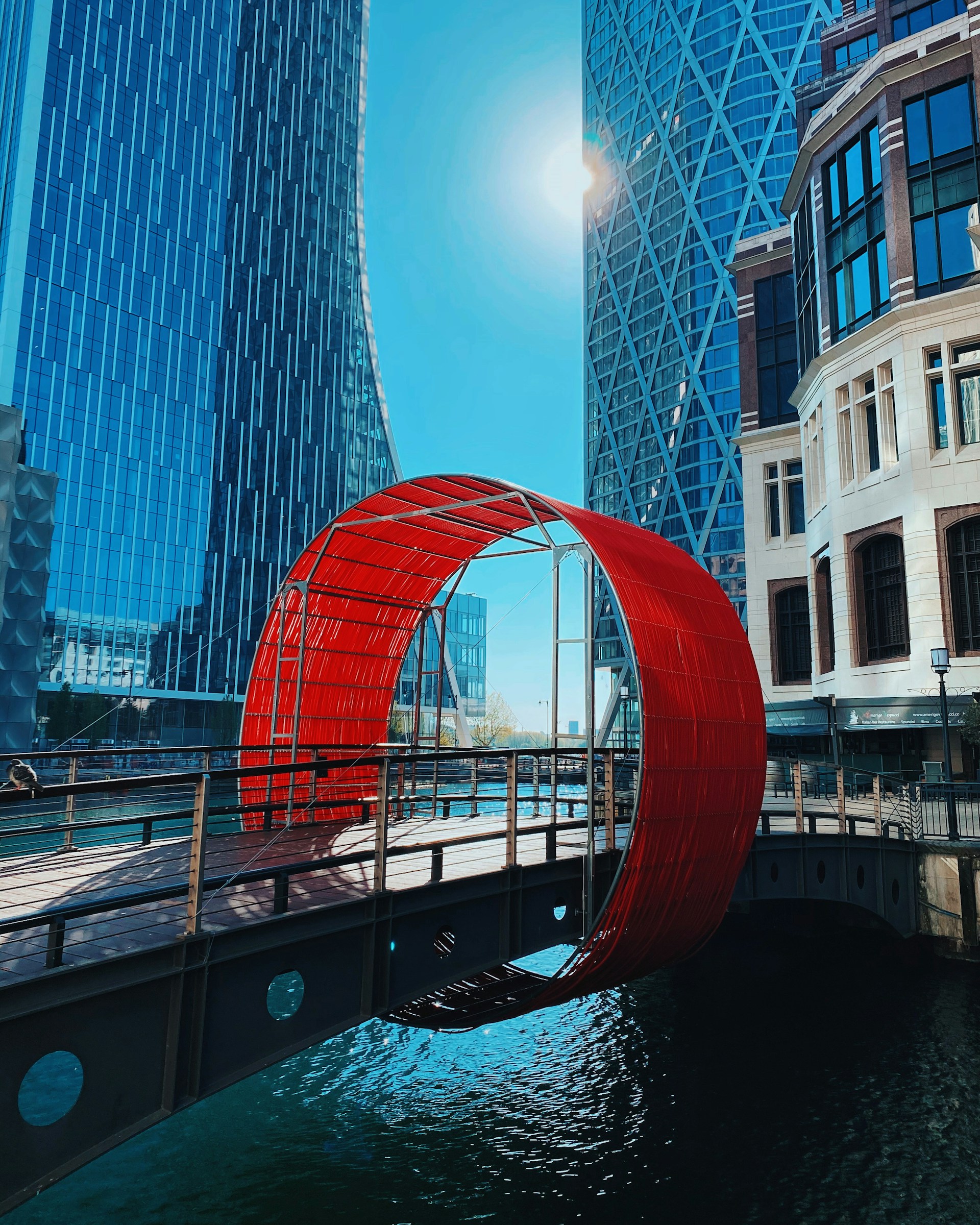 Red Arch Sculpture